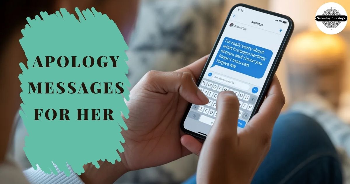 Apology Messages for Her