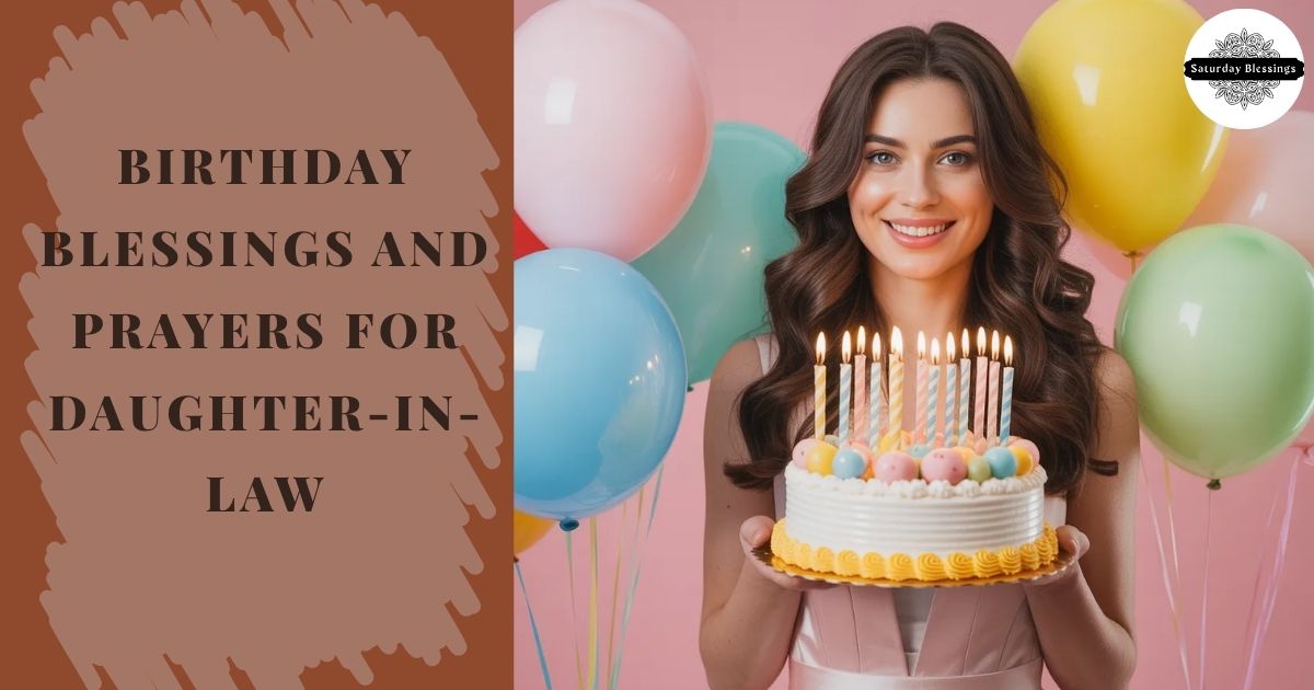 Birthday Blessings and Prayers for Daughter-in-Law