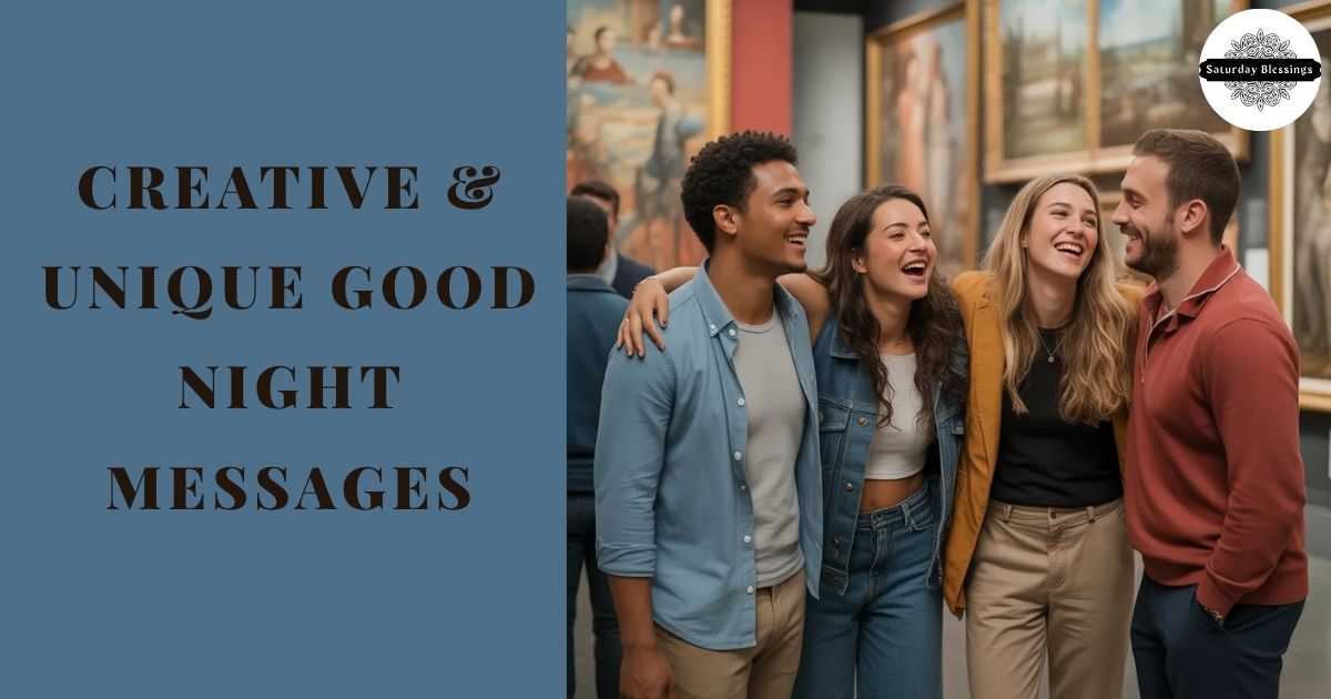 Creative & Unique Good Night Messages