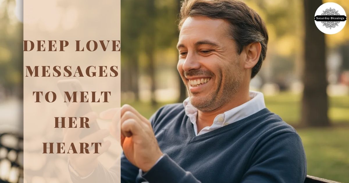 Deep Love Messages To Melt Her Heart