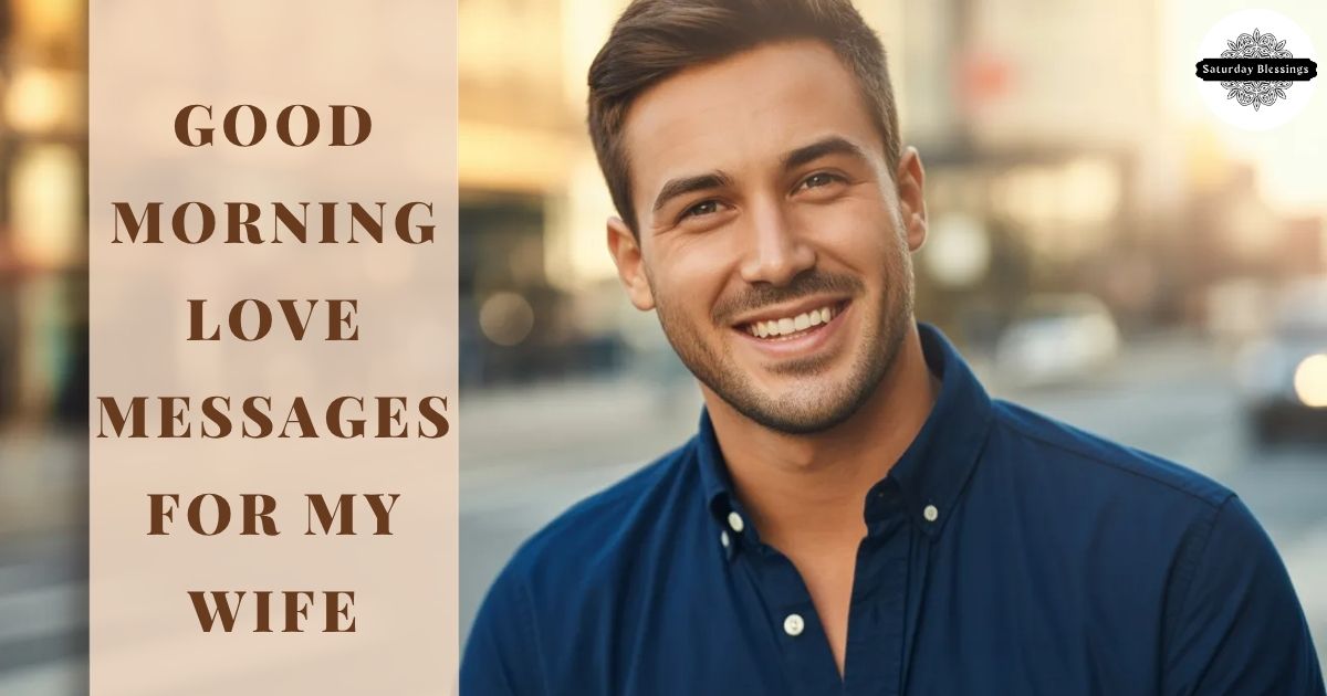 Good Morning Love Messages For My Wife