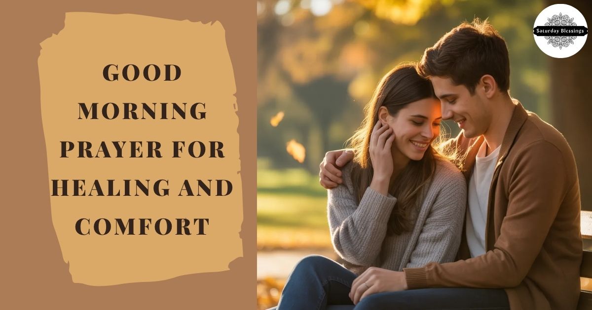 Good Morning Prayer for Healing and Comfort