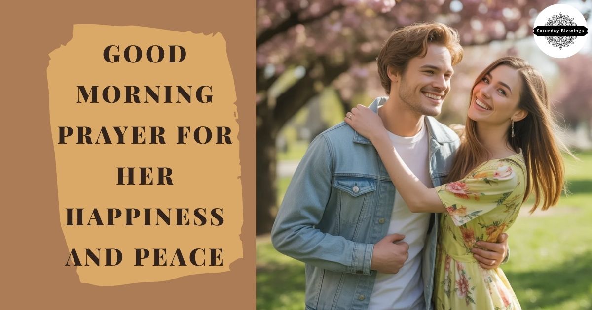 Good Morning Prayer for Her Happiness and Peace