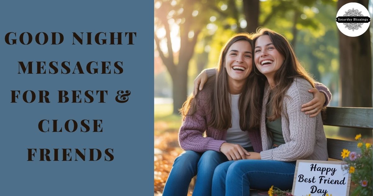 Good Night Messages for Best & Close Friends
