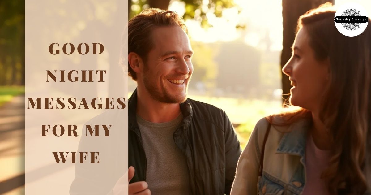 Good Night Messages For My Wife