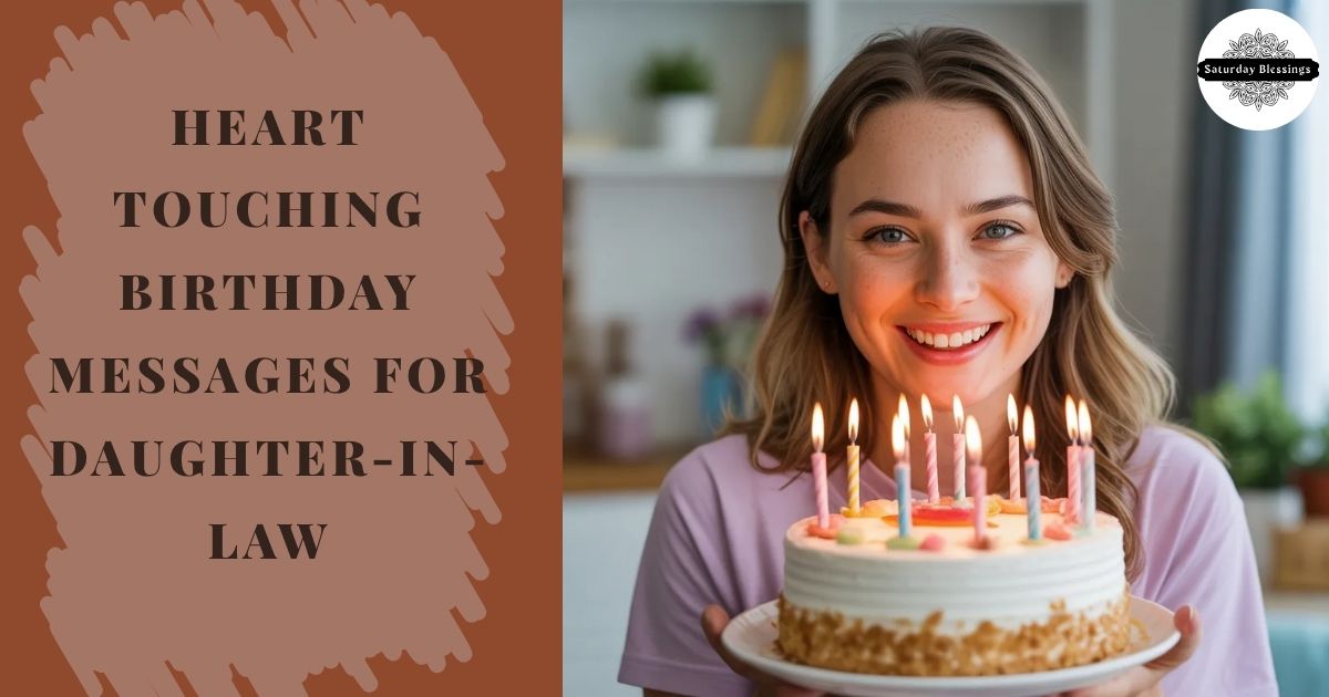 Heart Touching Birthday Messages for Daughter-in-Law