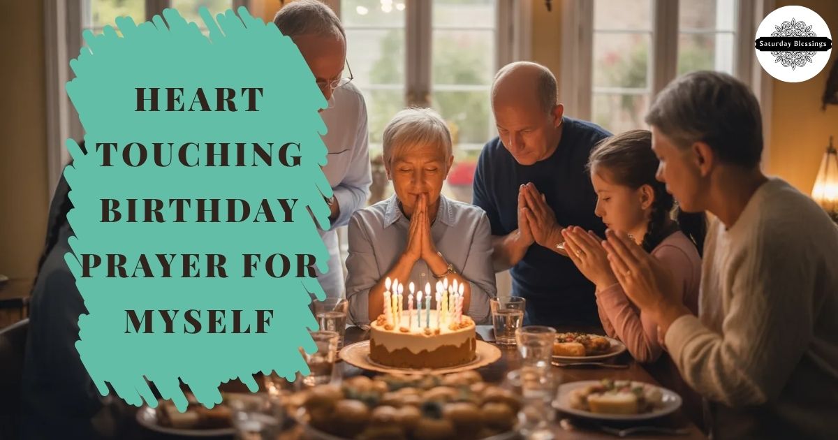 Heart Touching Birthday Prayer for Myself