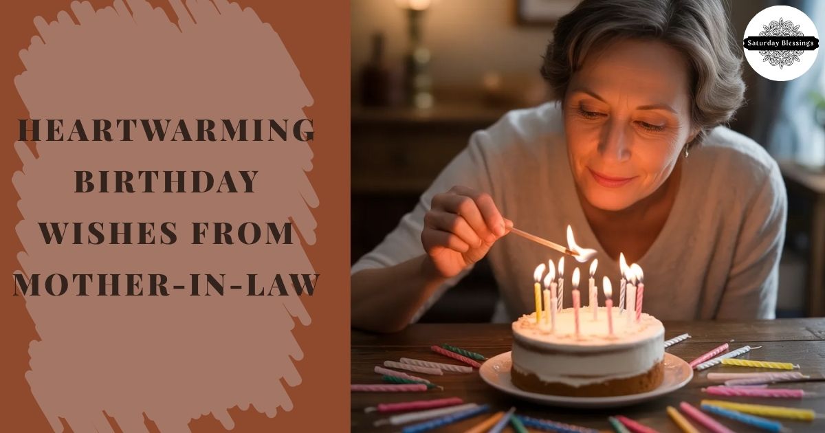 Heartwarming Birthday Wishes from Mother-in-Law