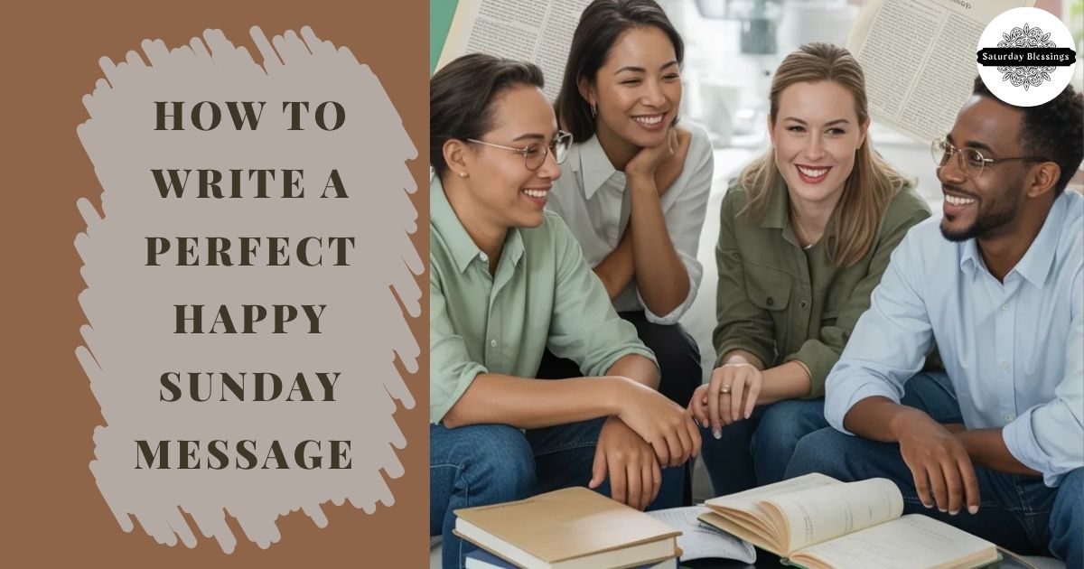 How to Write a Perfect Happy Sunday Message