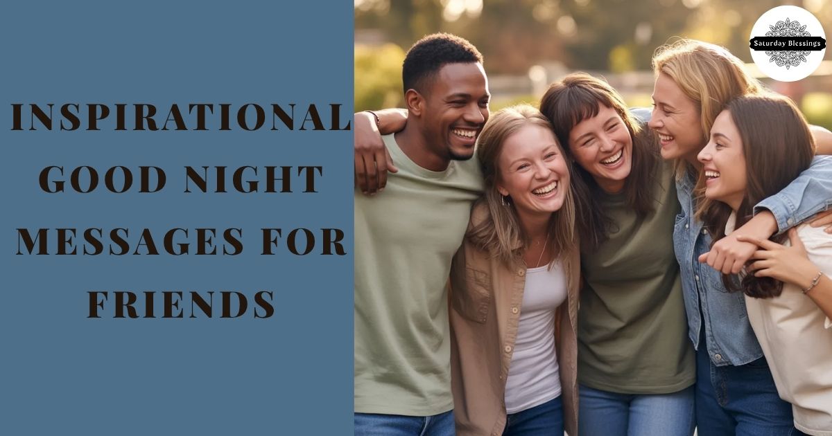 Inspirational Good Night Messages for Friends