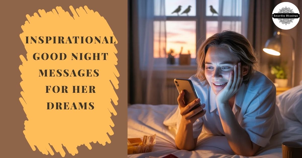 Inspirational Good Night Messages for Her Dreams