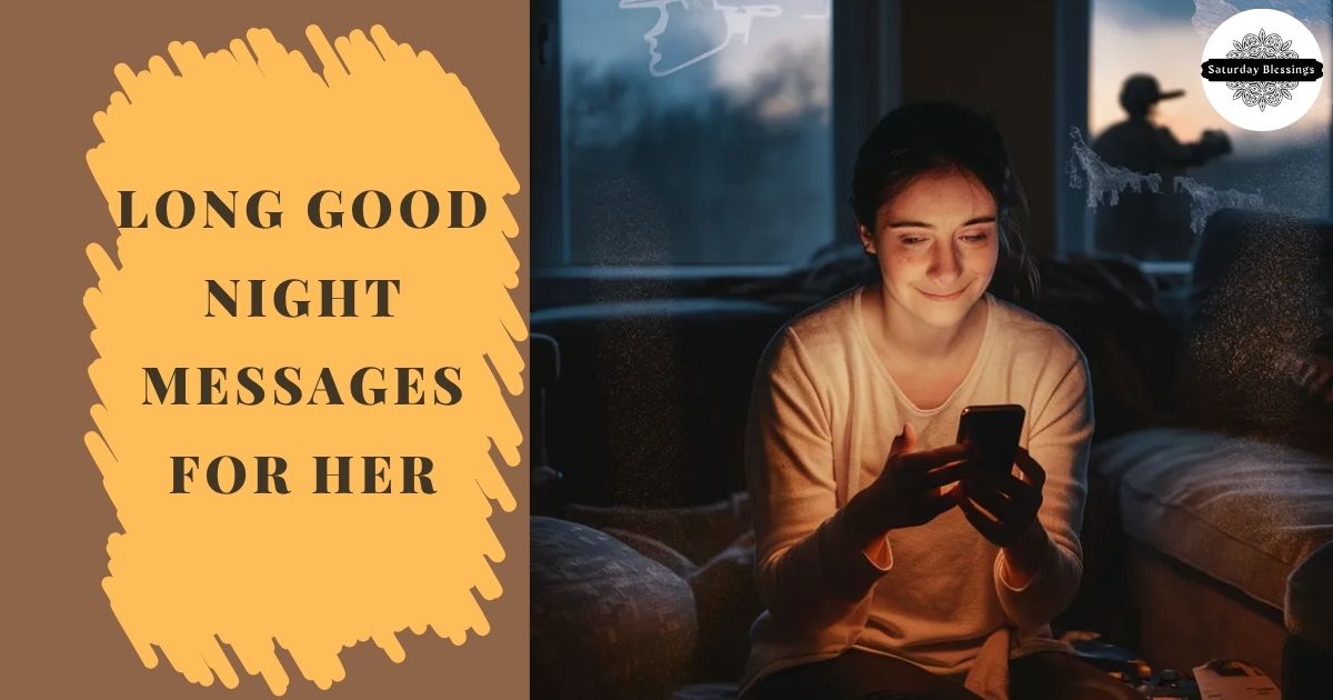 Long Good Night Messages for Her