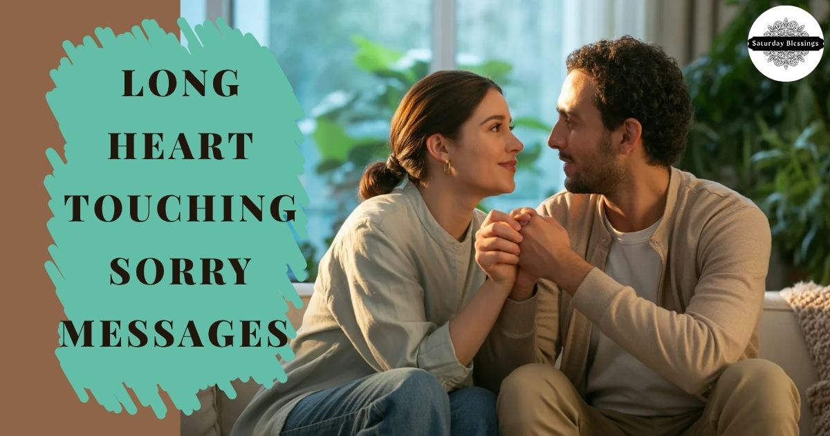 Long Heart Touching Sorry Messages