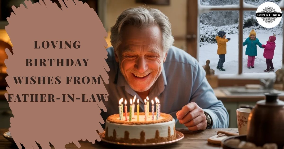 Loving Birthday Wishes from Father-in-Law