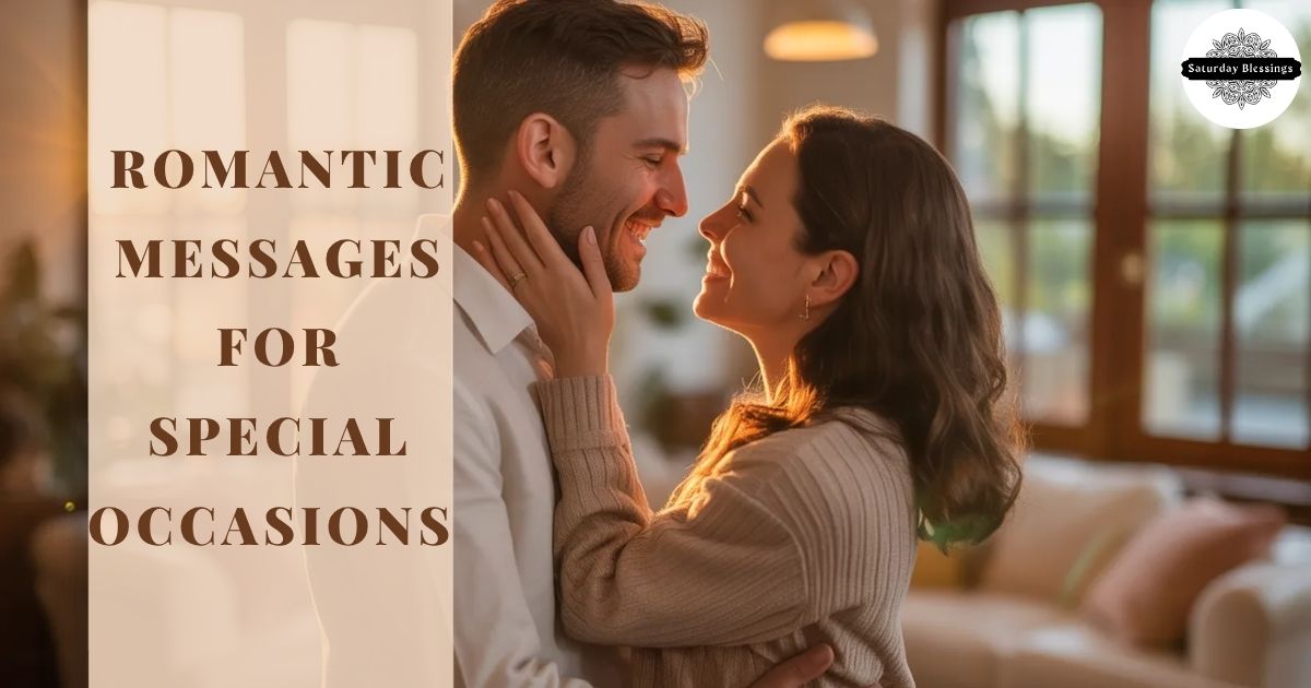 Romantic Messages For Special Occasions