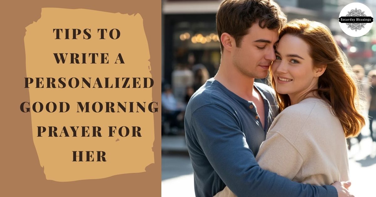 Tips to Write a Personalized Good Morning Prayer for Her