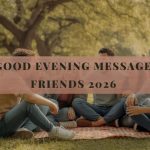 100+ good evening message for friends 2026