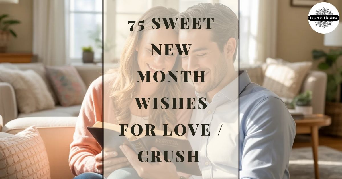 75 Sweet New Month Wishes for Love