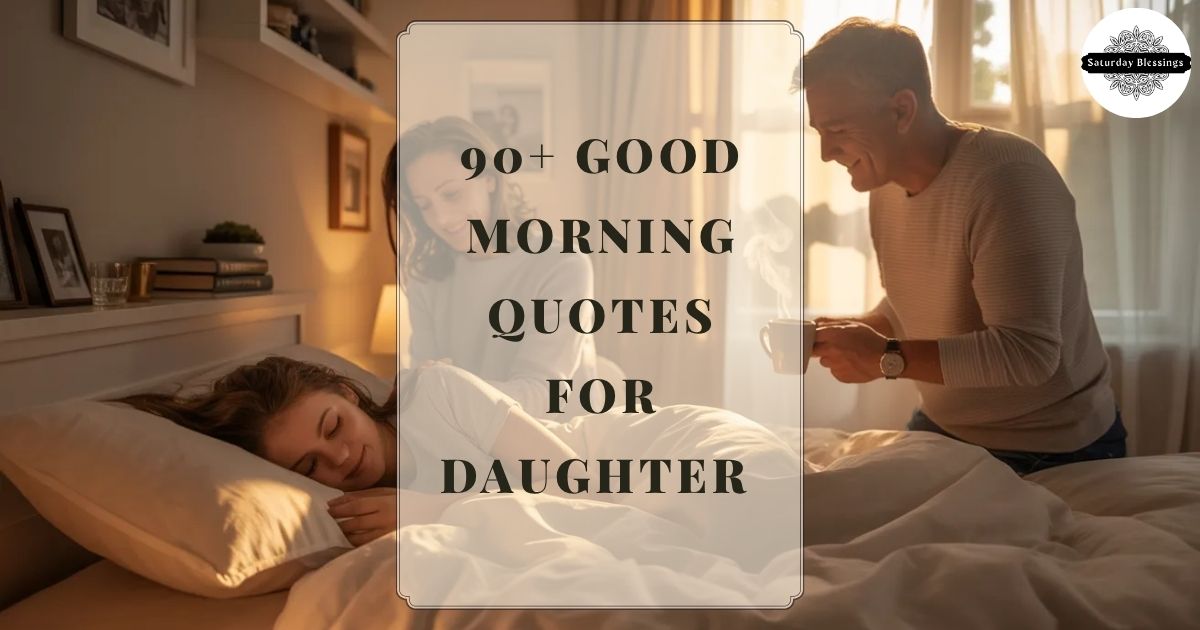 Good Morning Quotes for Daughter to Inspire Her Day