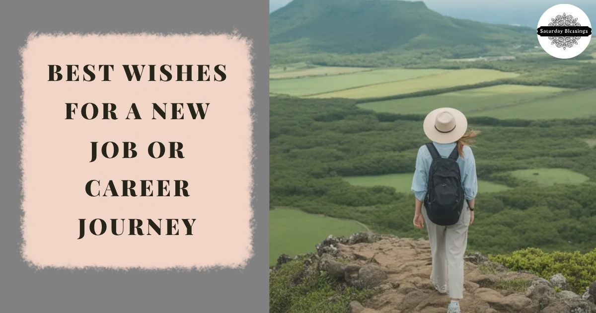 Best Wishes for a New Job or Career Journey