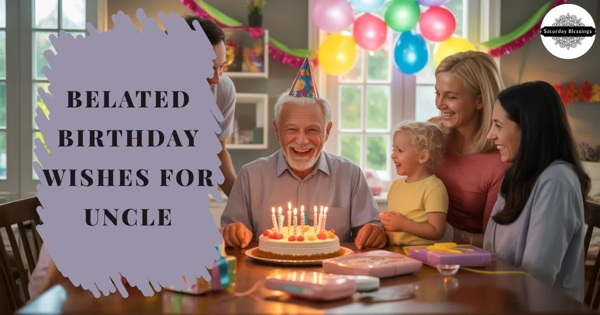 Belated Birthday Wishes for Uncle