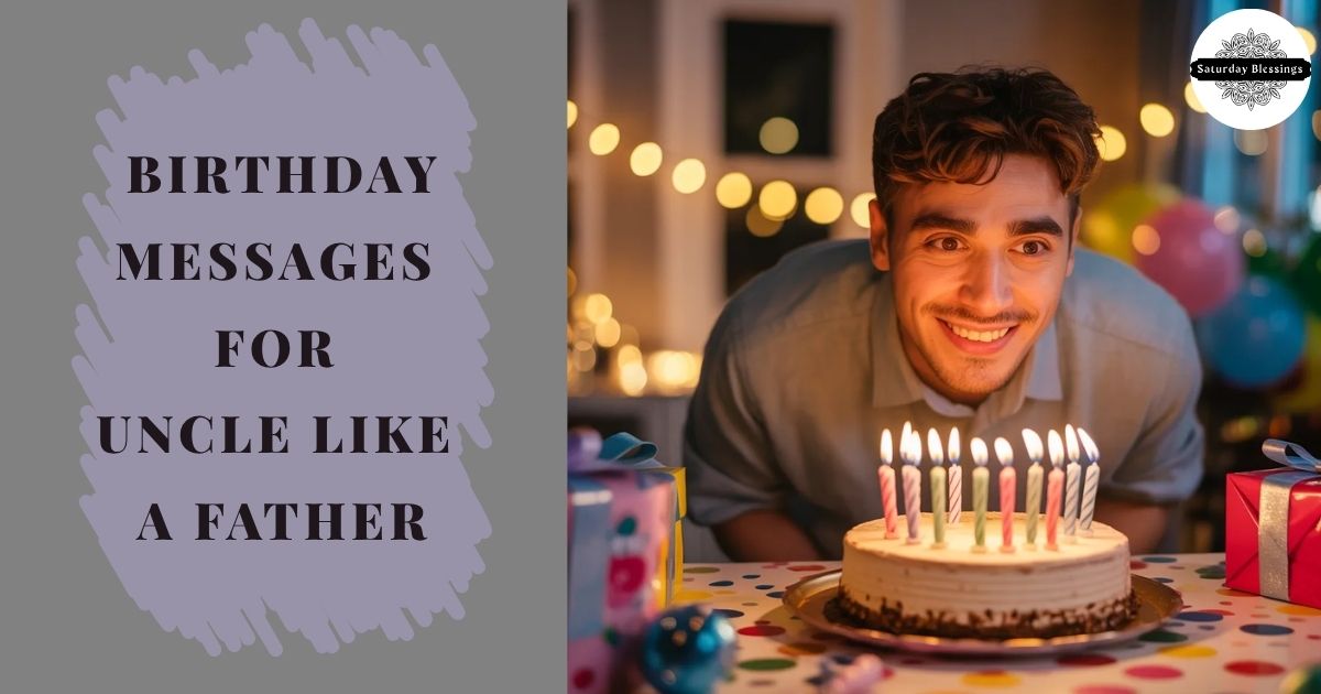 Birthday Messages for Uncle Like a Father