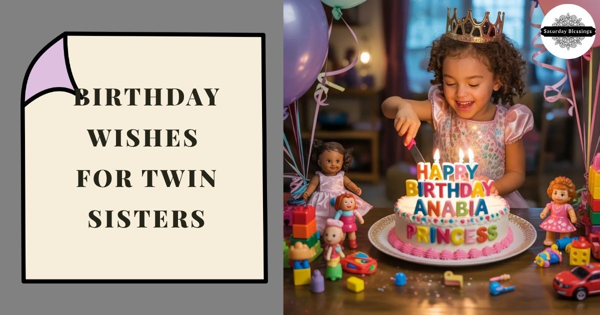 Birthday Wishes for Twin Sisters