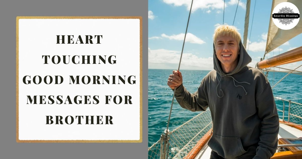 Heart Touching Good Morning Brother Messages