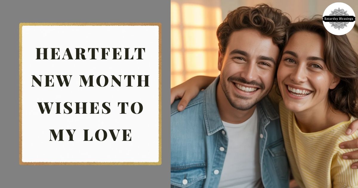 Heartfelt New Month Wishes To My Love