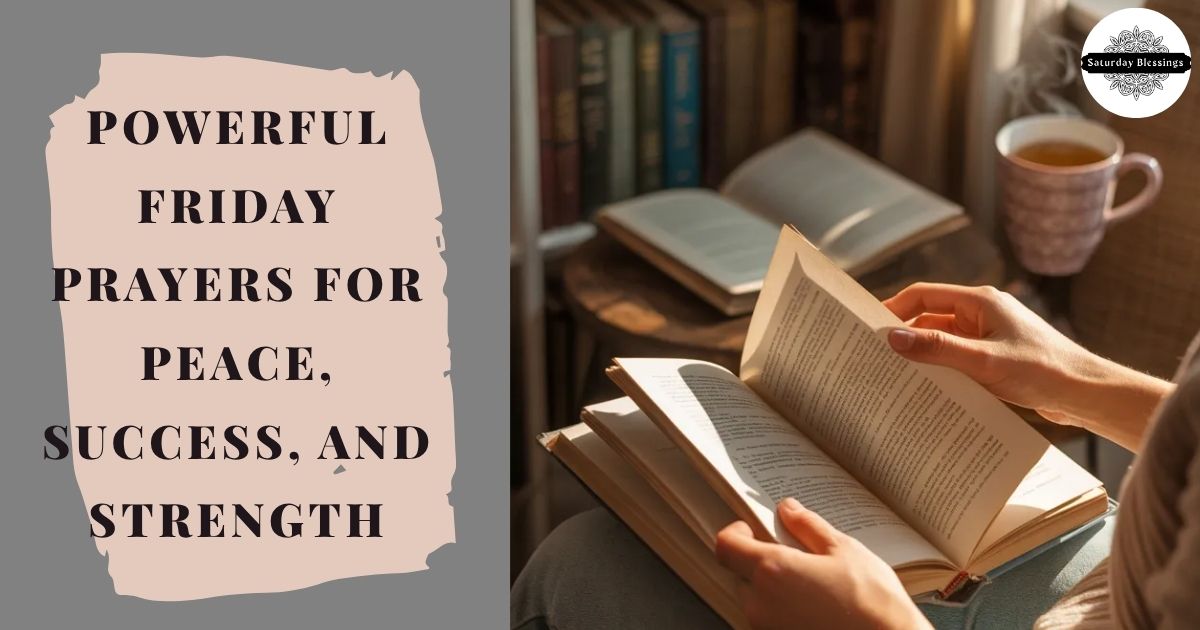 Powerful Friday Prayers for Peace, Success, and Strength