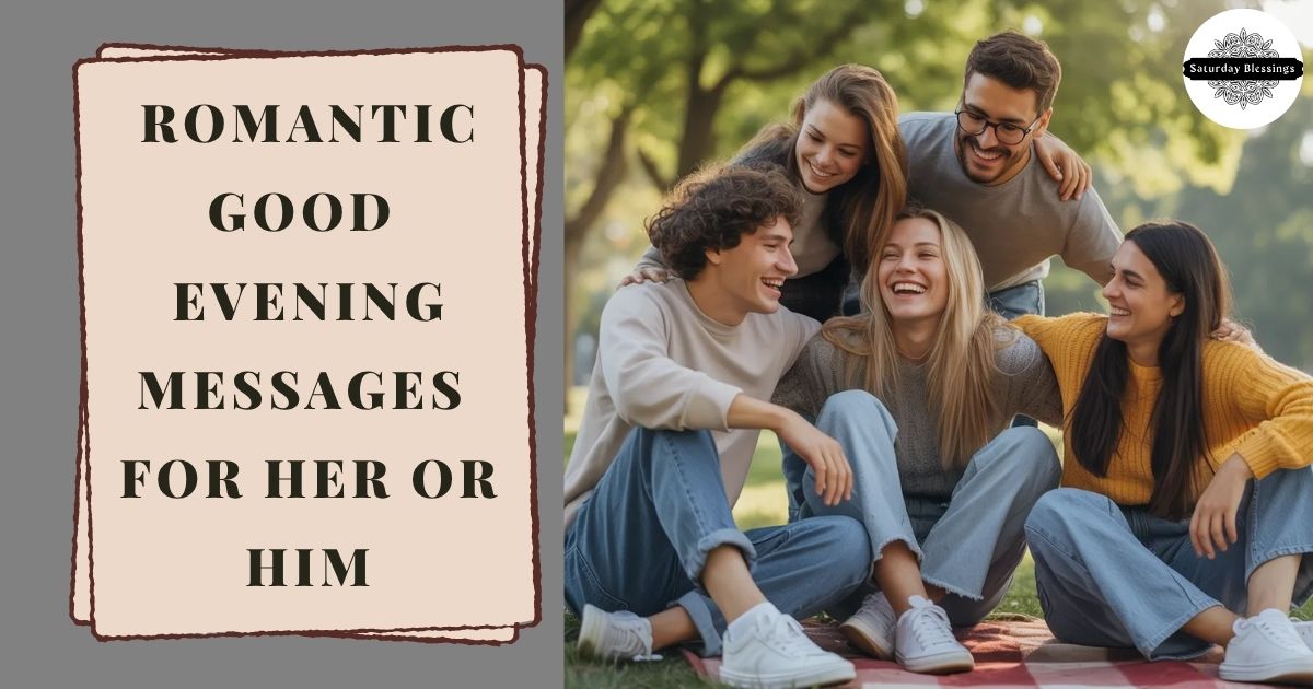 Romantic Good Evening Messages for Her or Him