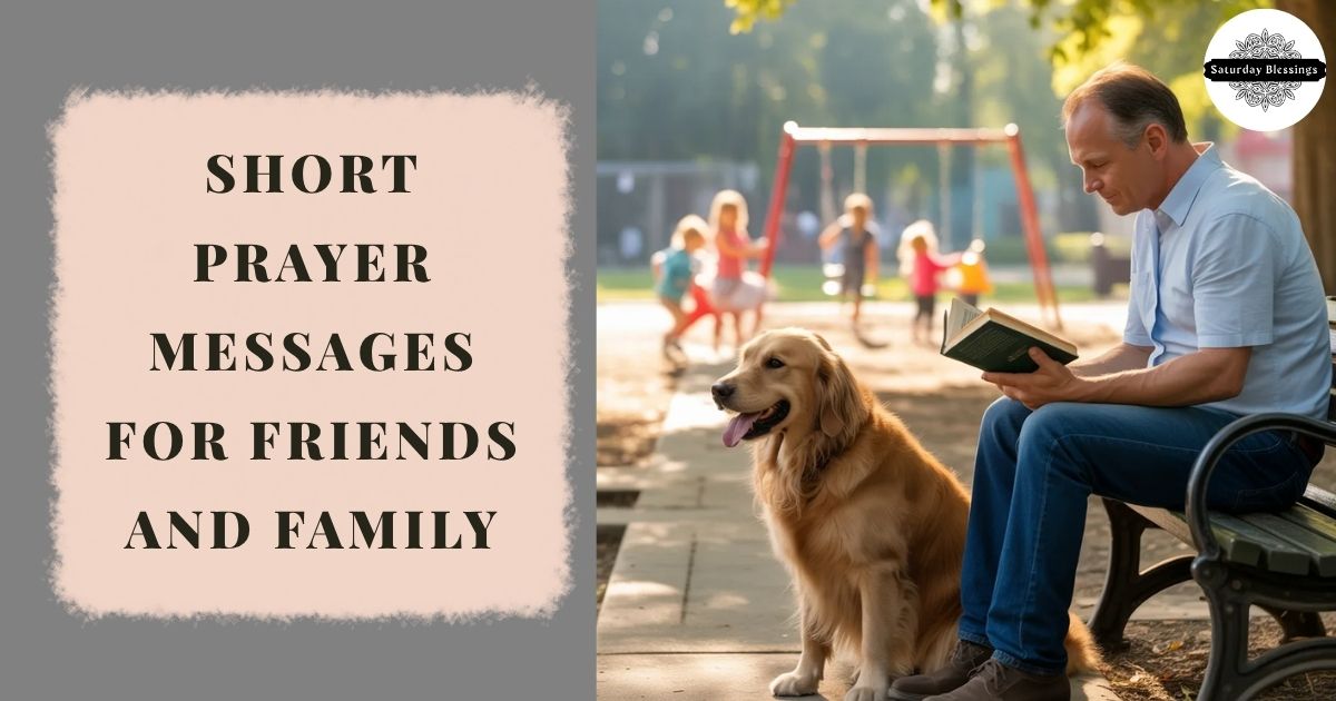 Short Prayer Messages For Friends and Family