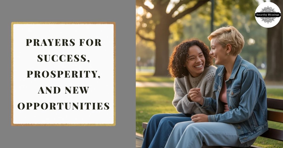 Prayers for Success, Prosperity, and New Opportunities